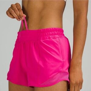 Lululemon 4 Inch Low-Rise Hotty Hot Shorts